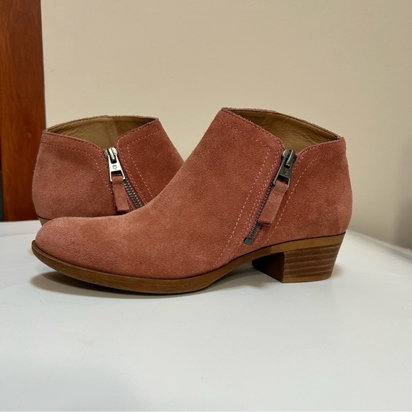 Lucky Brand Brielley 2 Suede Ankle Boots - Picture 1 of 14